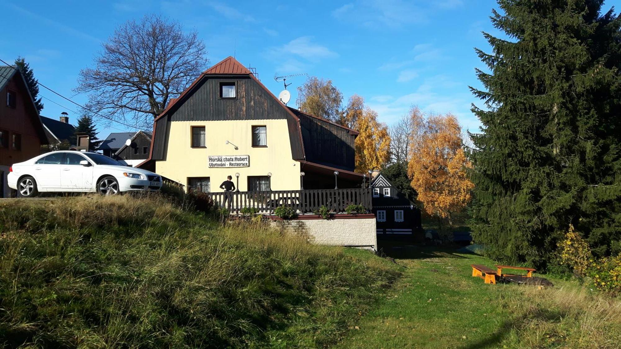 Horska Chata Hubert Bedřichov Exteriör bild